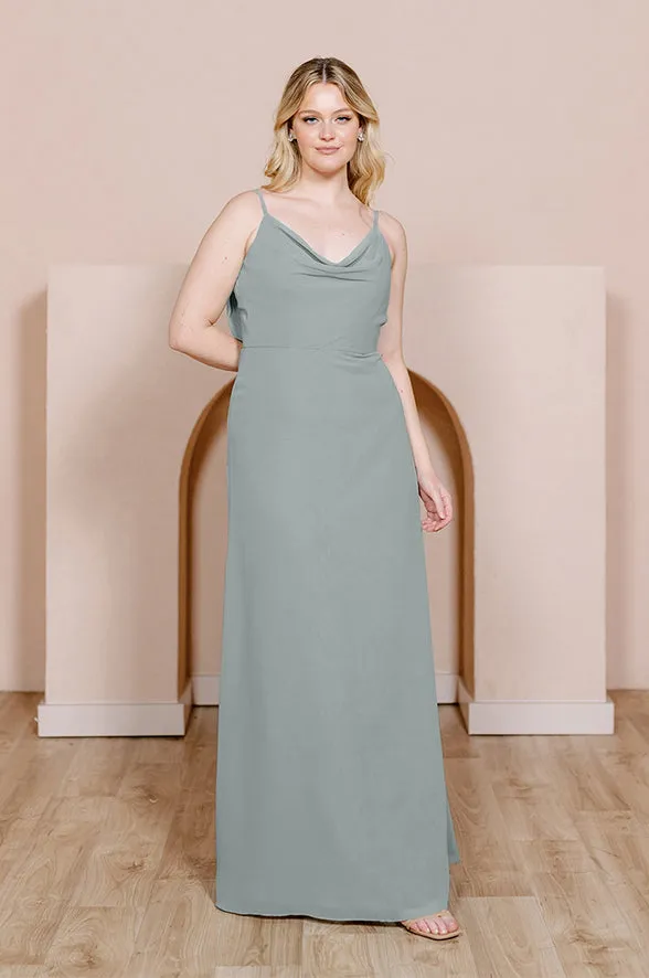 Nadia Chiffon Dress | Made To Order