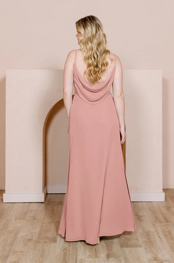 Nadia Chiffon Dress | Made To Order
