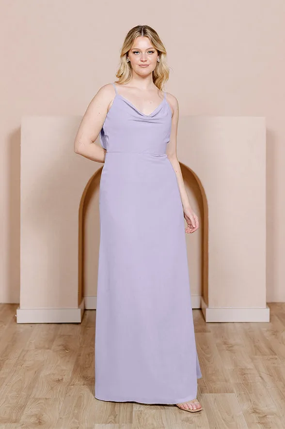 Nadia Chiffon Dress | Made To Order