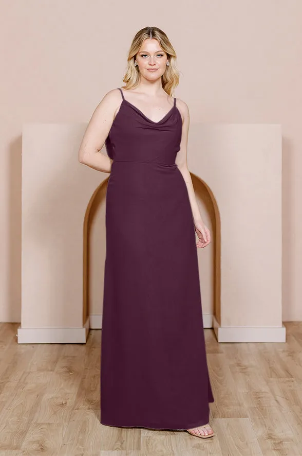 Nadia Chiffon Dress | Made To Order