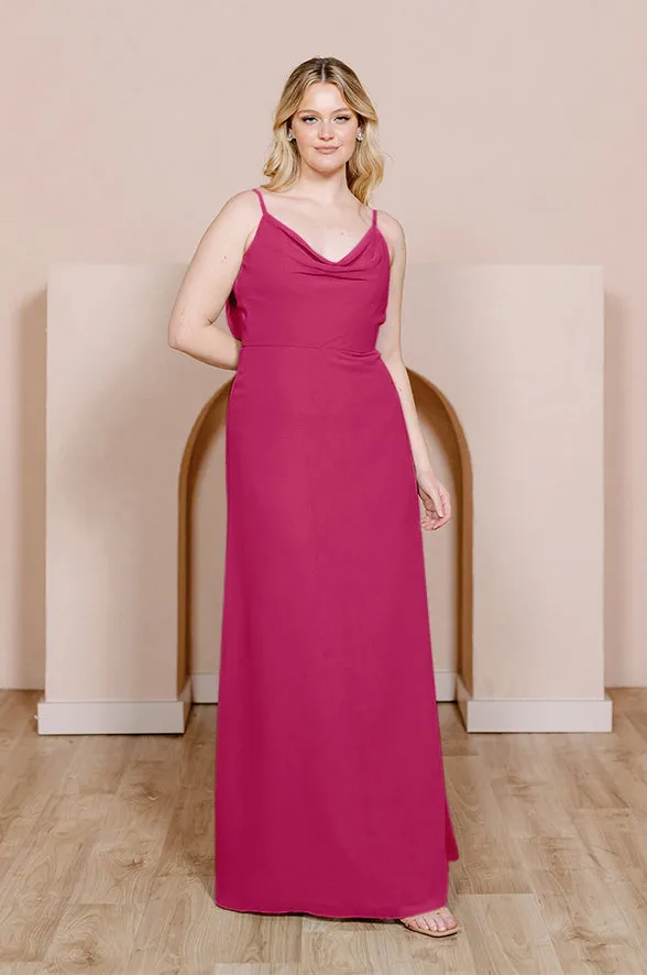 Nadia Chiffon Dress | Made To Order