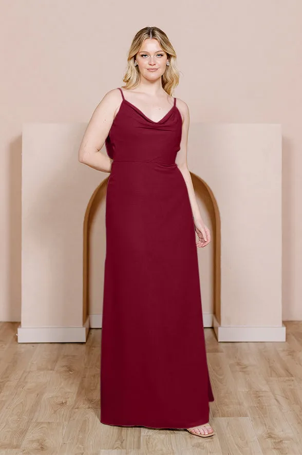 Nadia Chiffon Dress | Made To Order