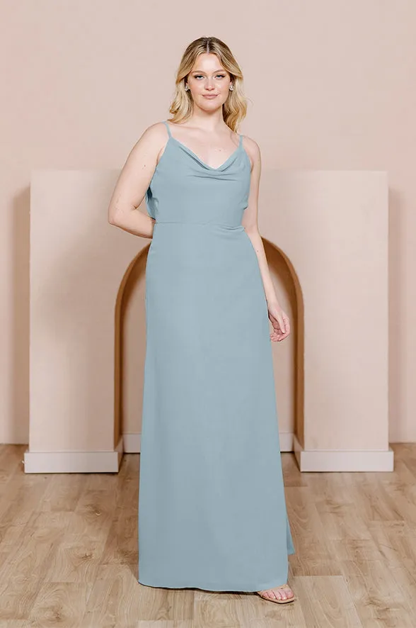 Nadia Chiffon Dress | Made To Order