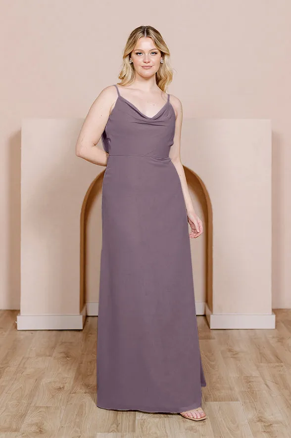 Nadia Chiffon Dress | Made To Order