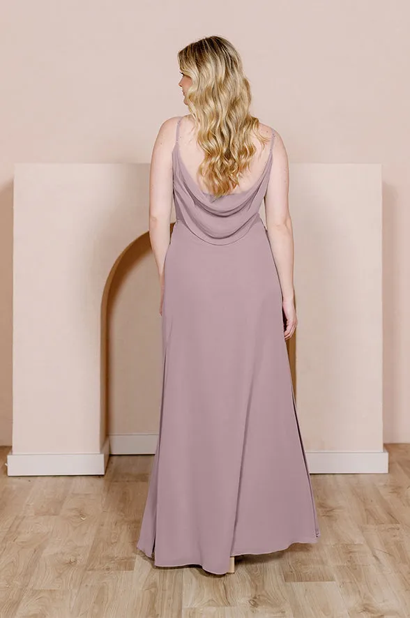 Nadia Chiffon Dress | Made To Order