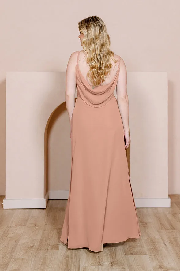 Nadia Chiffon Dress | Made To Order