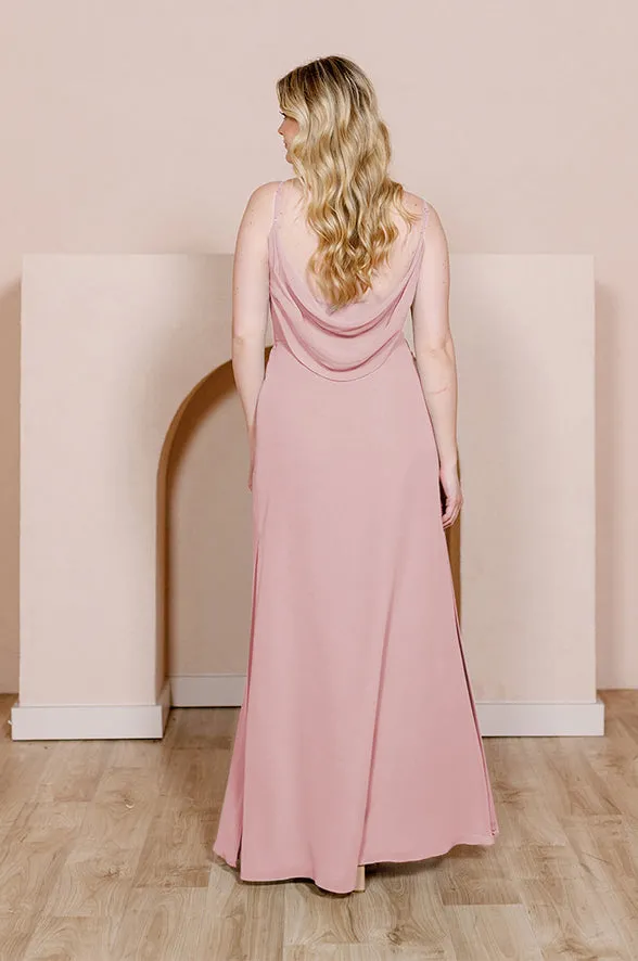 Nadia Chiffon Dress | Made To Order