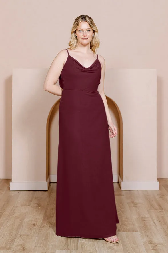 Nadia Chiffon Dress | Made To Order