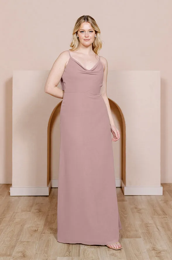 Nadia Chiffon Dress | Made To Order