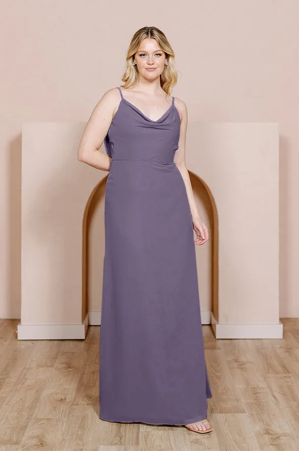 Nadia Chiffon Dress | Made To Order