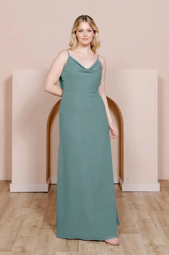 Nadia Chiffon Dress | Made To Order