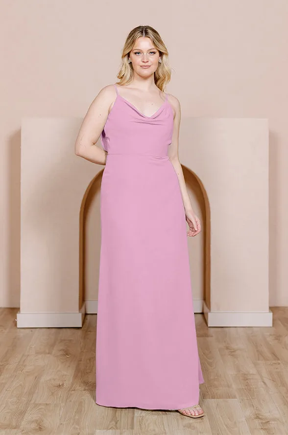 Nadia Chiffon Dress | Made To Order