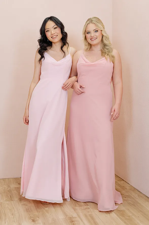 Nadia Chiffon Dress | Made To Order