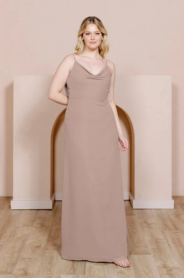 Nadia Chiffon Dress | Made To Order