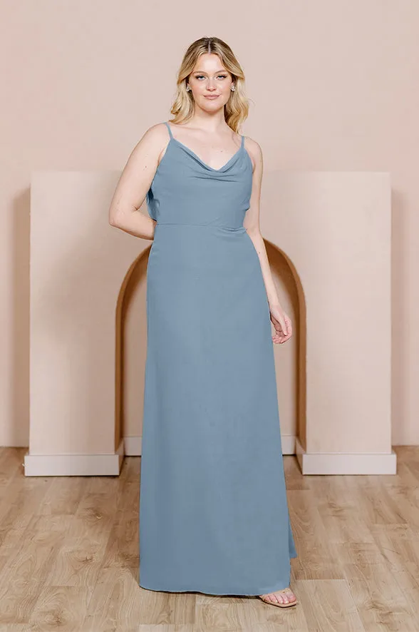 Nadia Chiffon Dress | Made To Order
