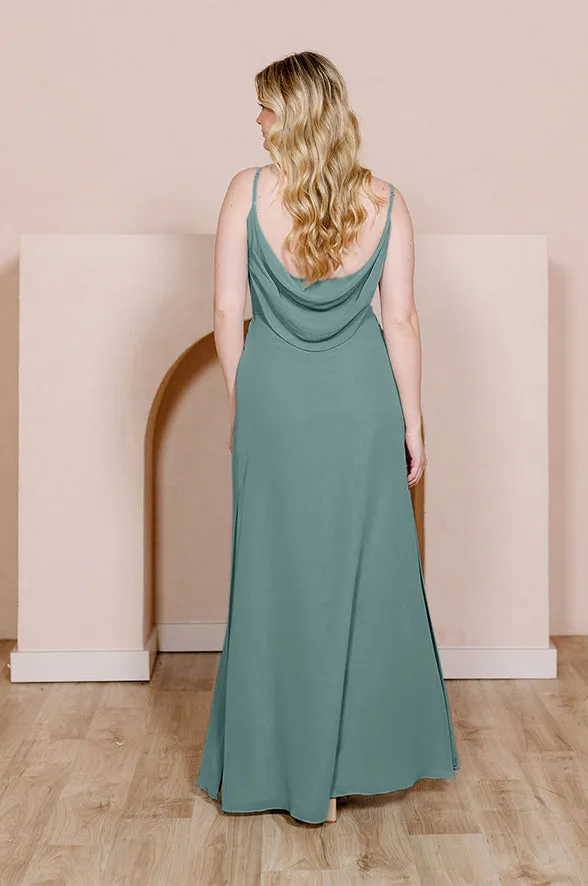 Nadia Chiffon Dress | Made To Order