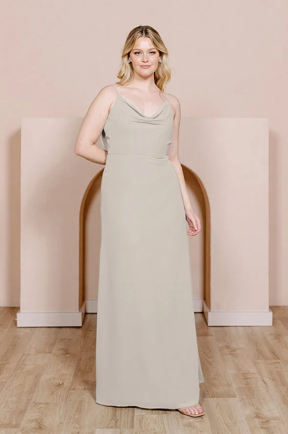 Nadia Chiffon Dress | Made To Order