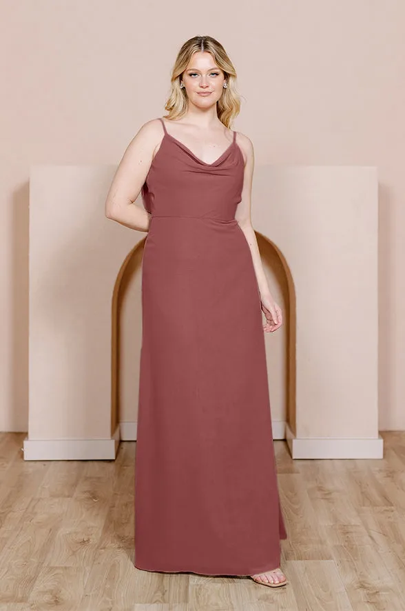 Nadia Chiffon Dress | Made To Order