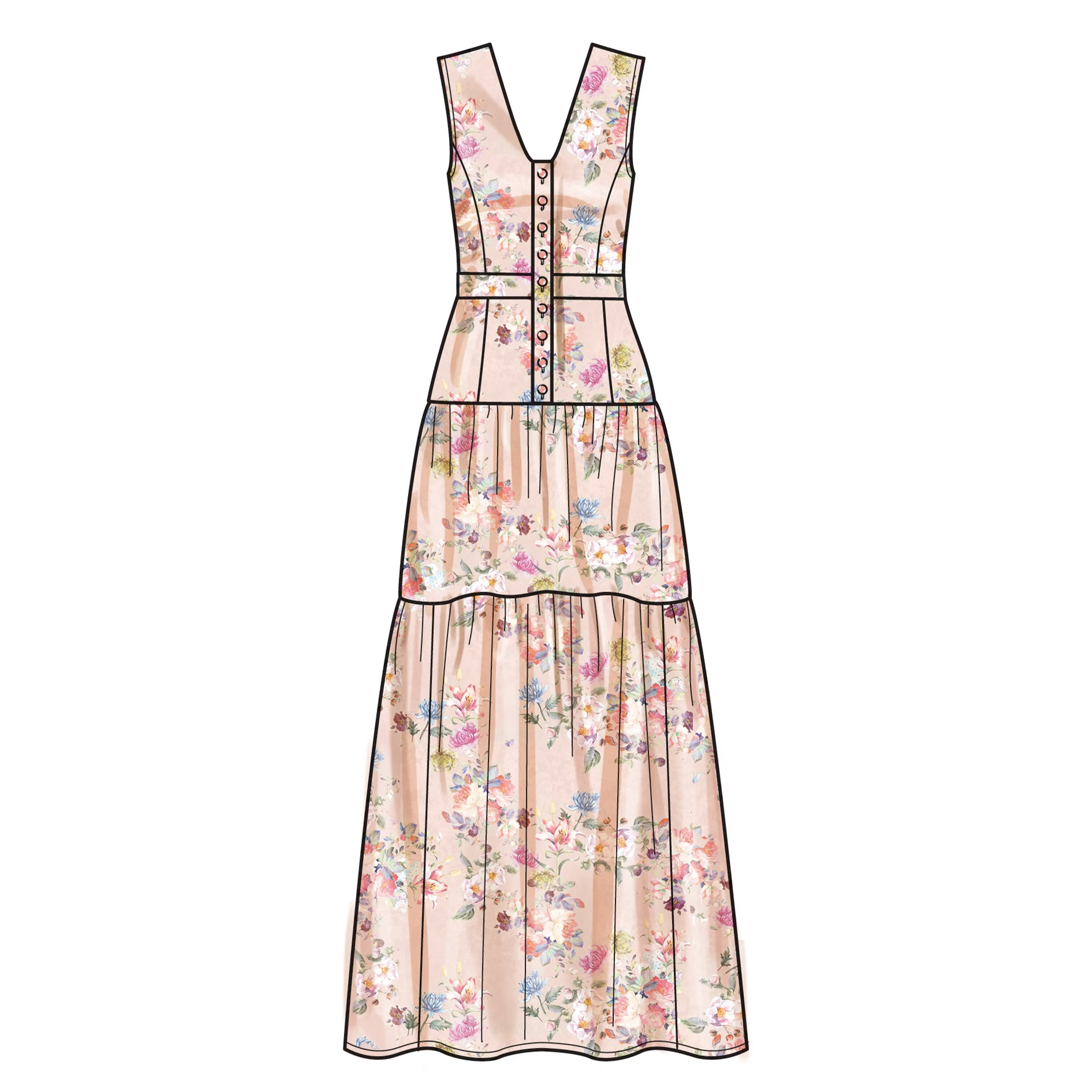 New Look Sewing Pattern 6718 - Misses' Dress