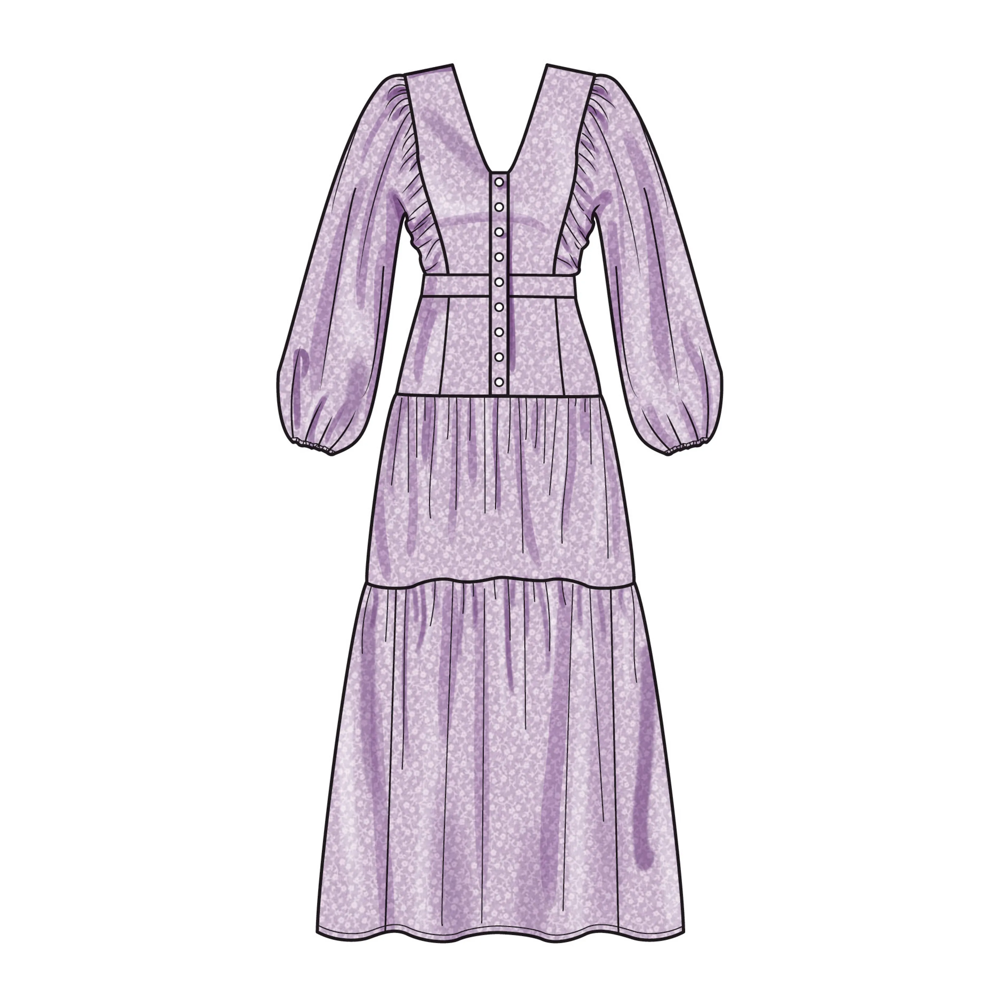 New Look Sewing Pattern 6718 - Misses' Dress