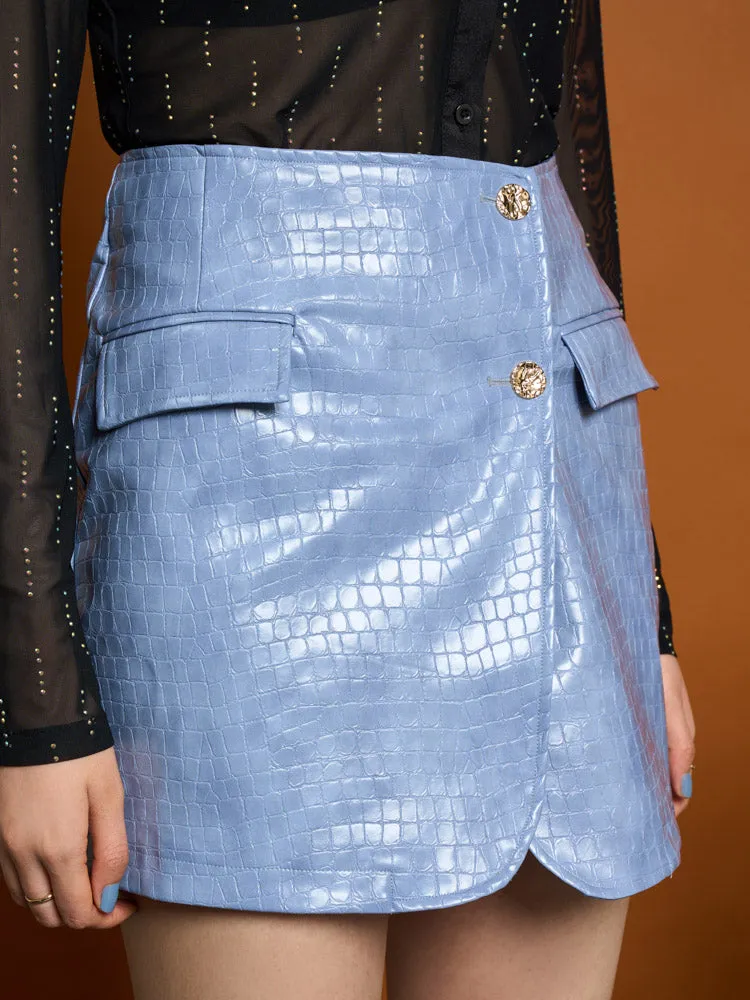 Nix PU Mini Skirt