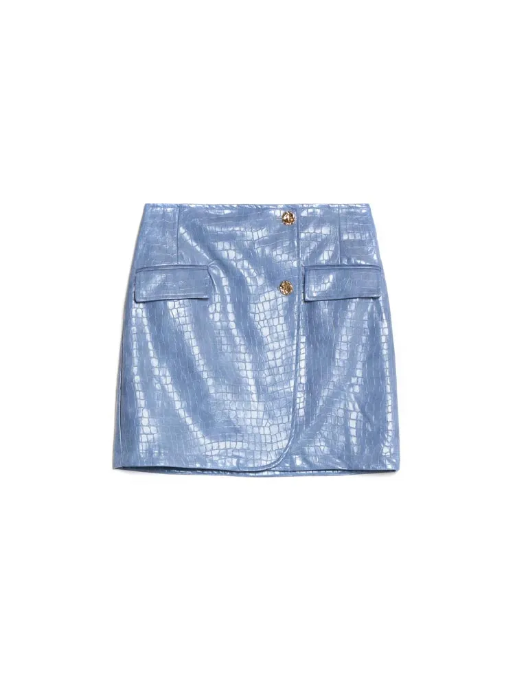 Nix PU Mini Skirt