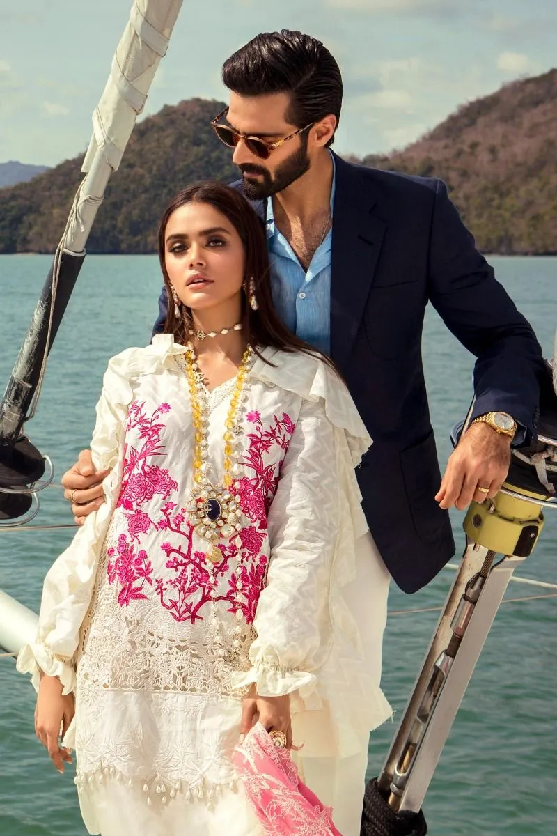 Sana Safinaz Luxury Lawn Collection 2020 – 9B