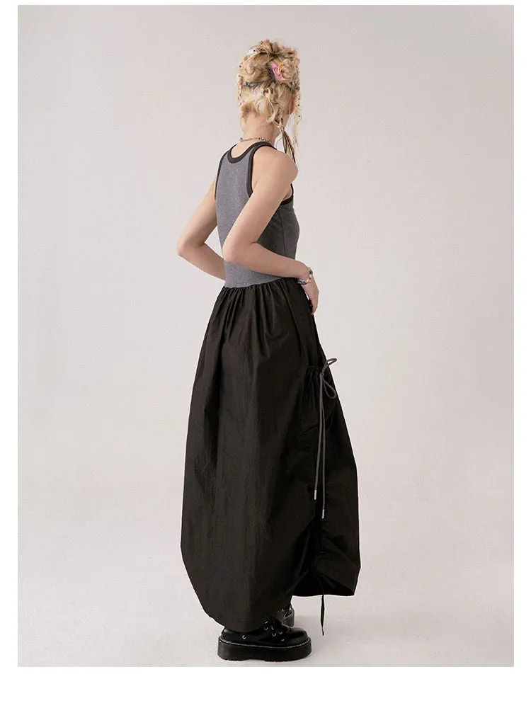 Sleeveless A-Line Skirt【s0000001366】