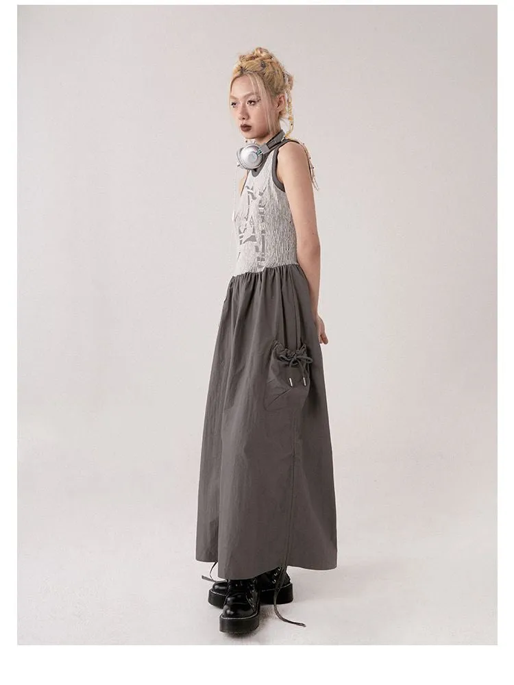 Sleeveless A-Line Skirt【s0000001366】