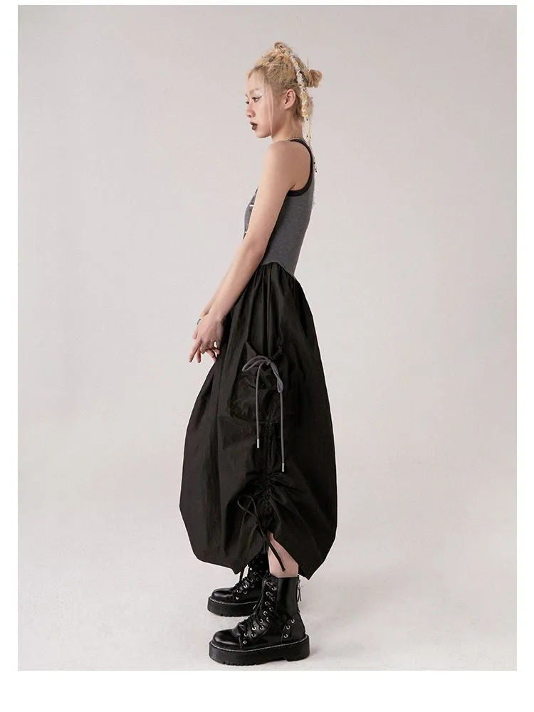 Sleeveless A-Line Skirt【s0000001366】