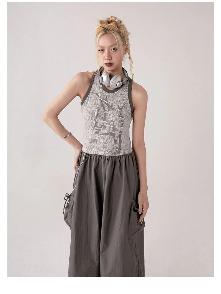 Sleeveless A-Line Skirt【s0000001366】