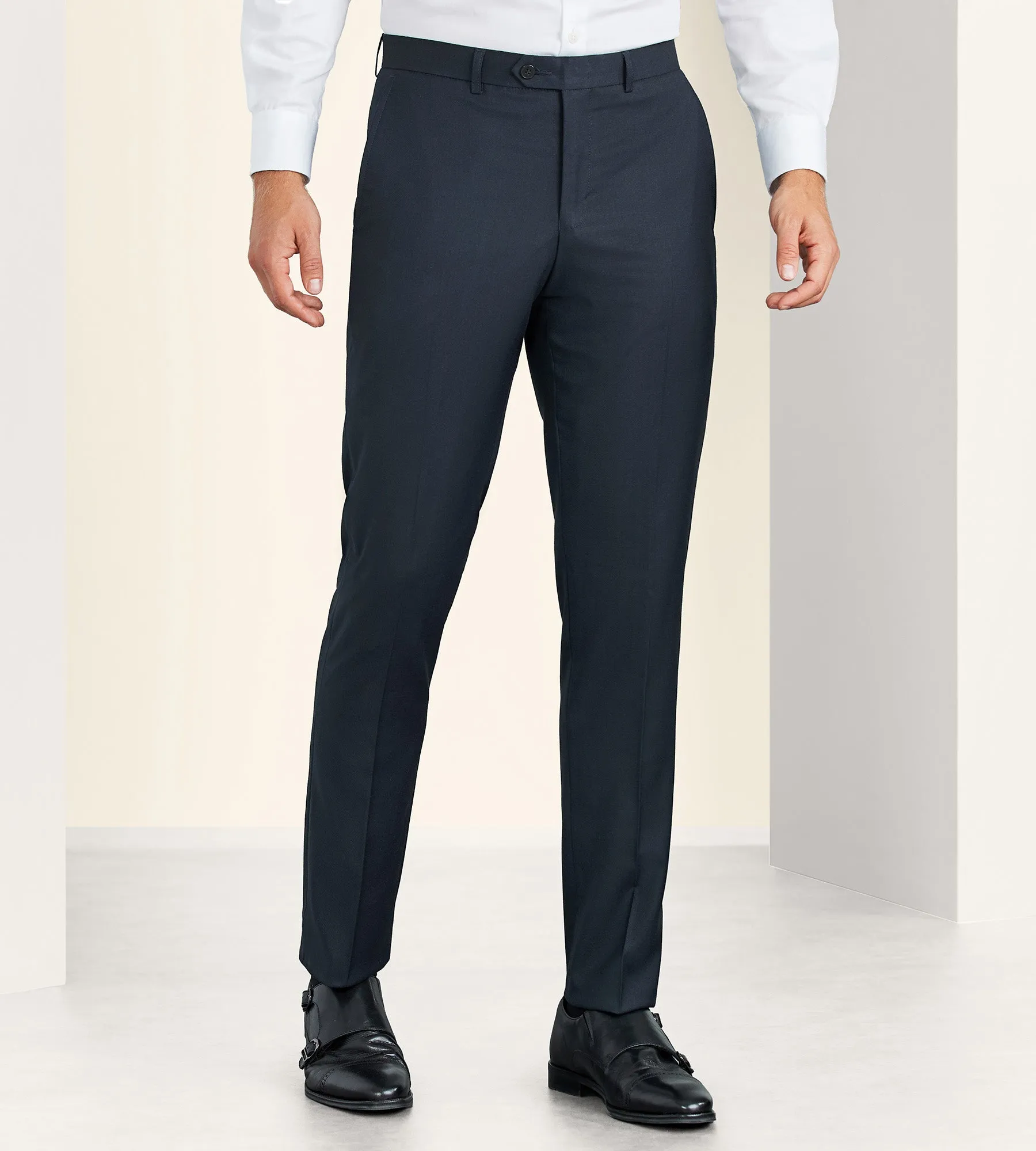 Slim Fit Stretch Suit Separate Pants