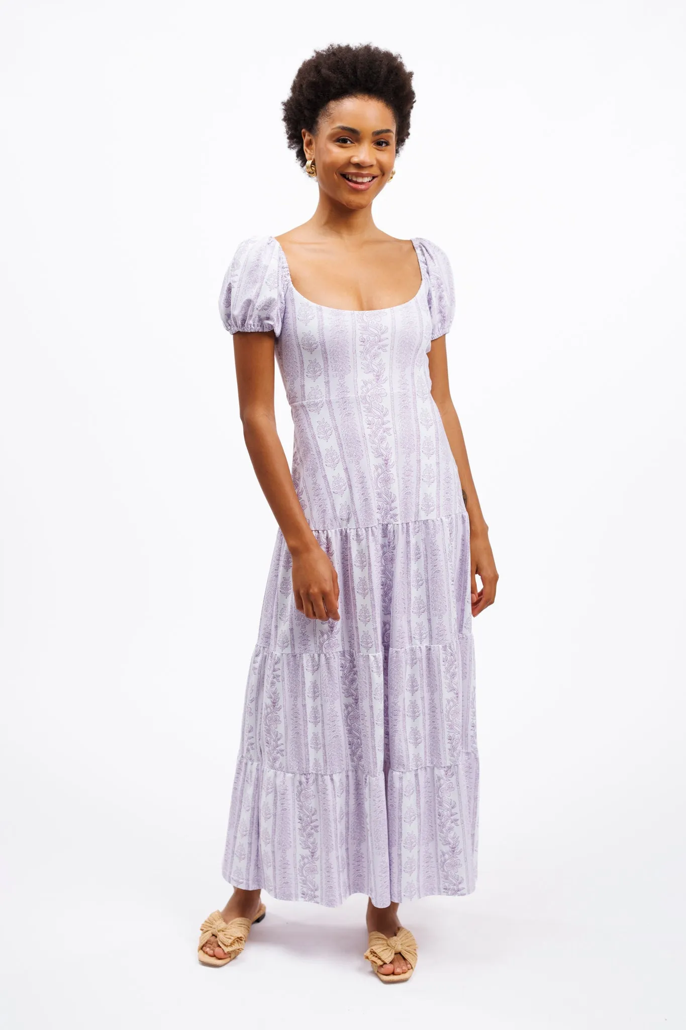 The Heidi Dress - Lavender Haze