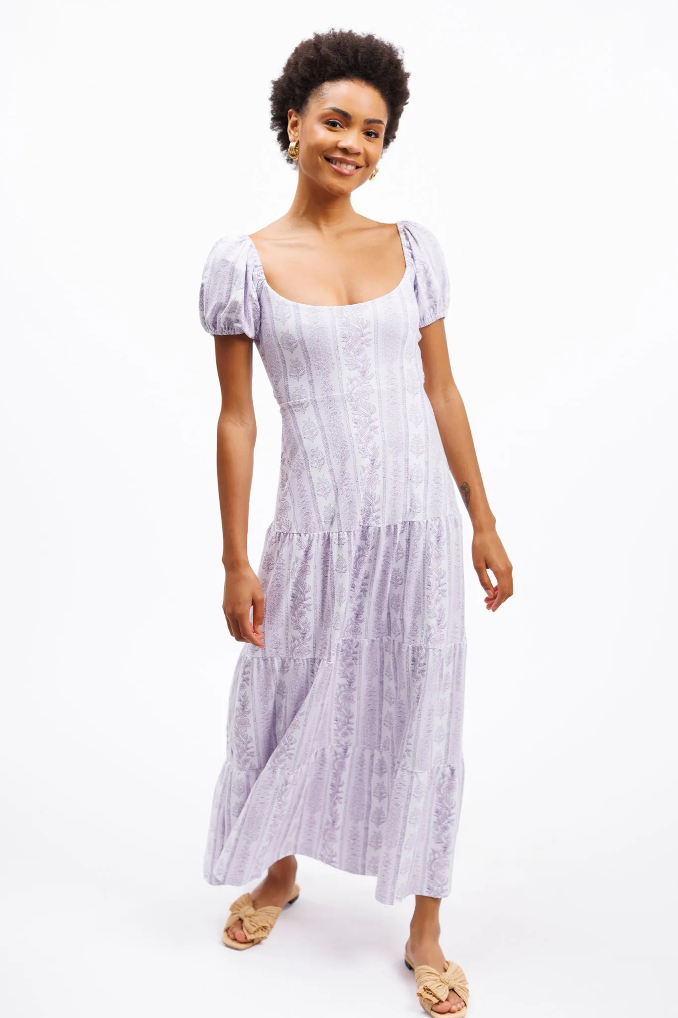The Heidi Dress - Lavender Haze