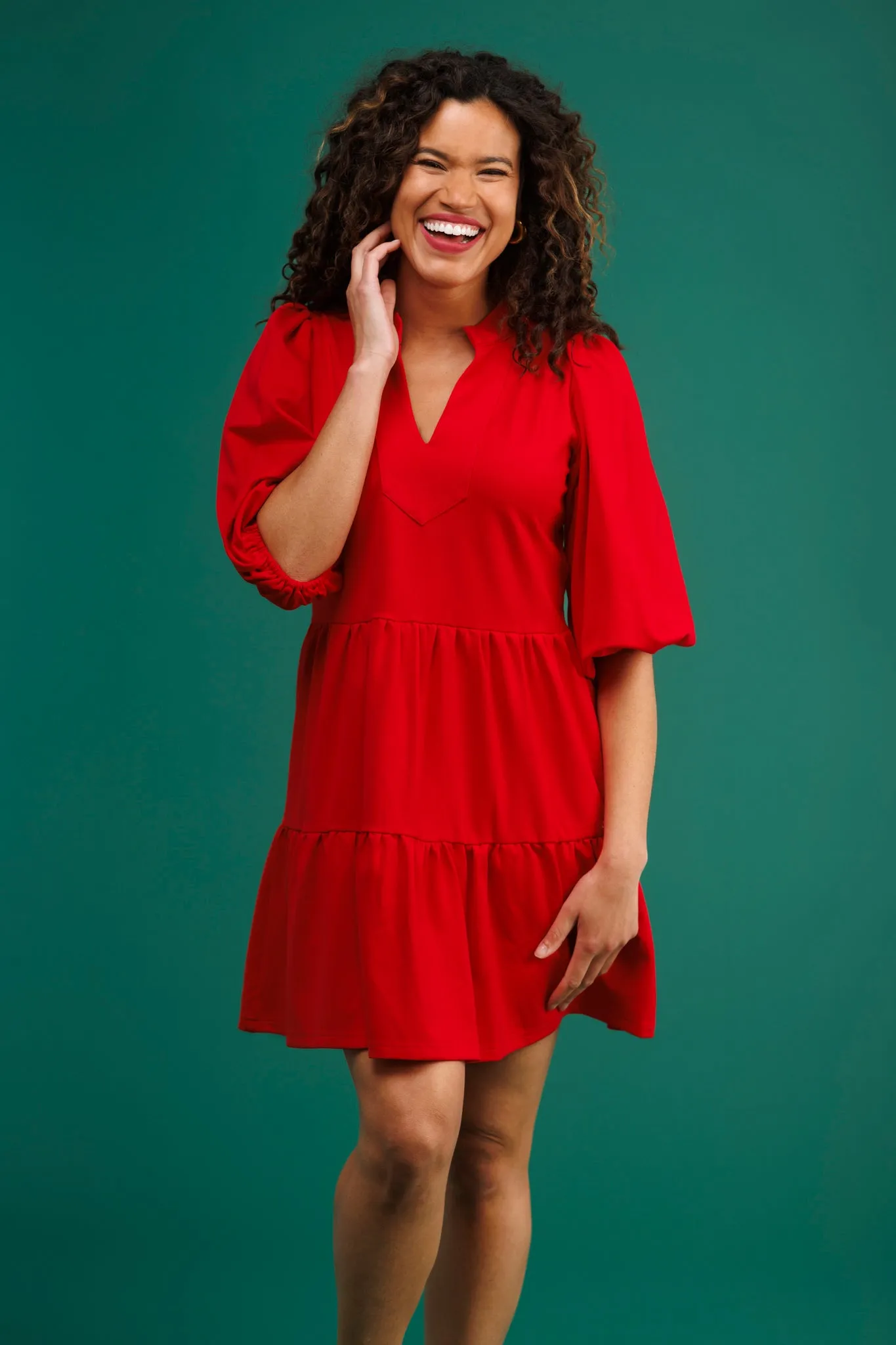 The Tory Dress - Red