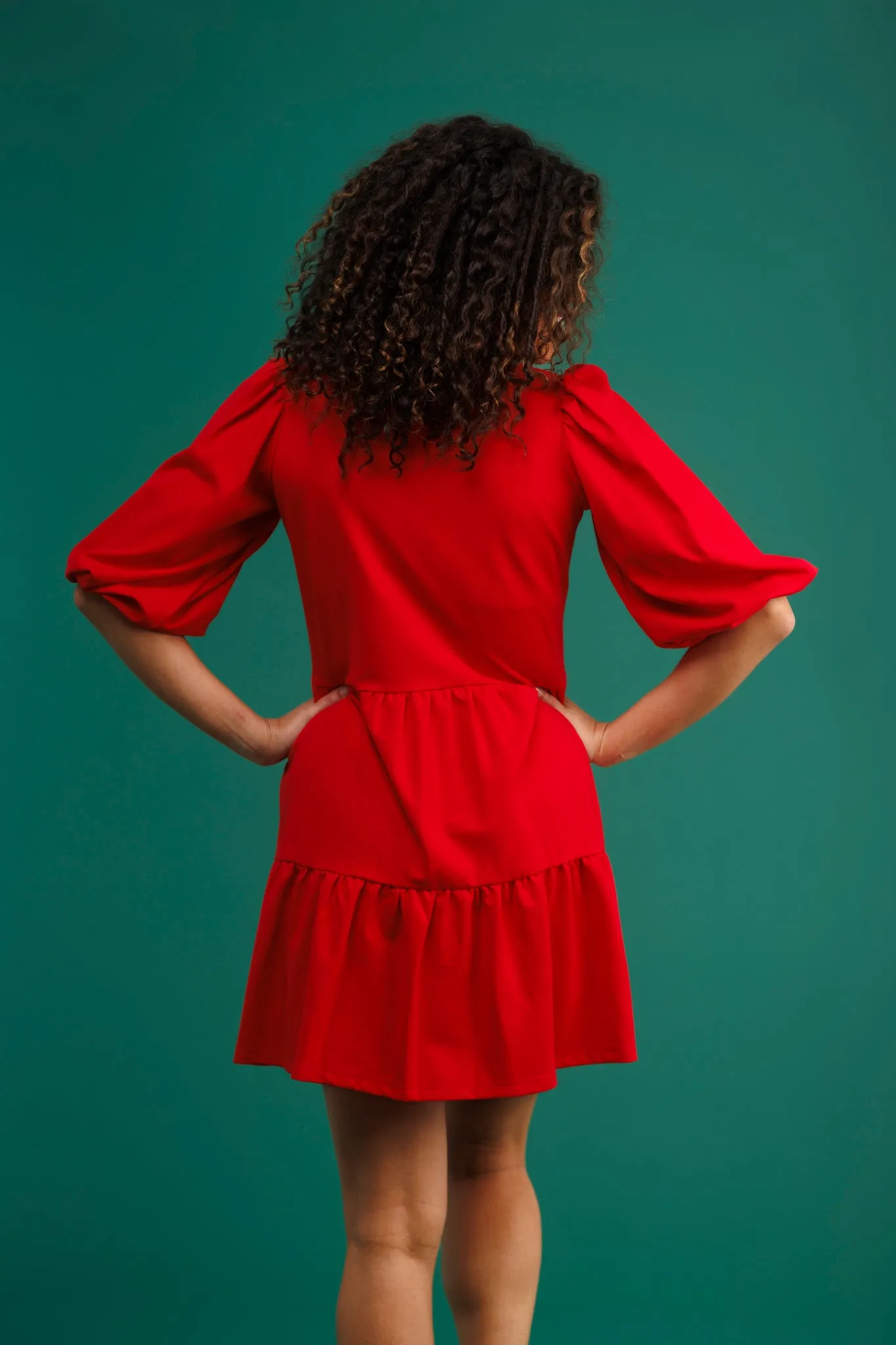 The Tory Dress - Red