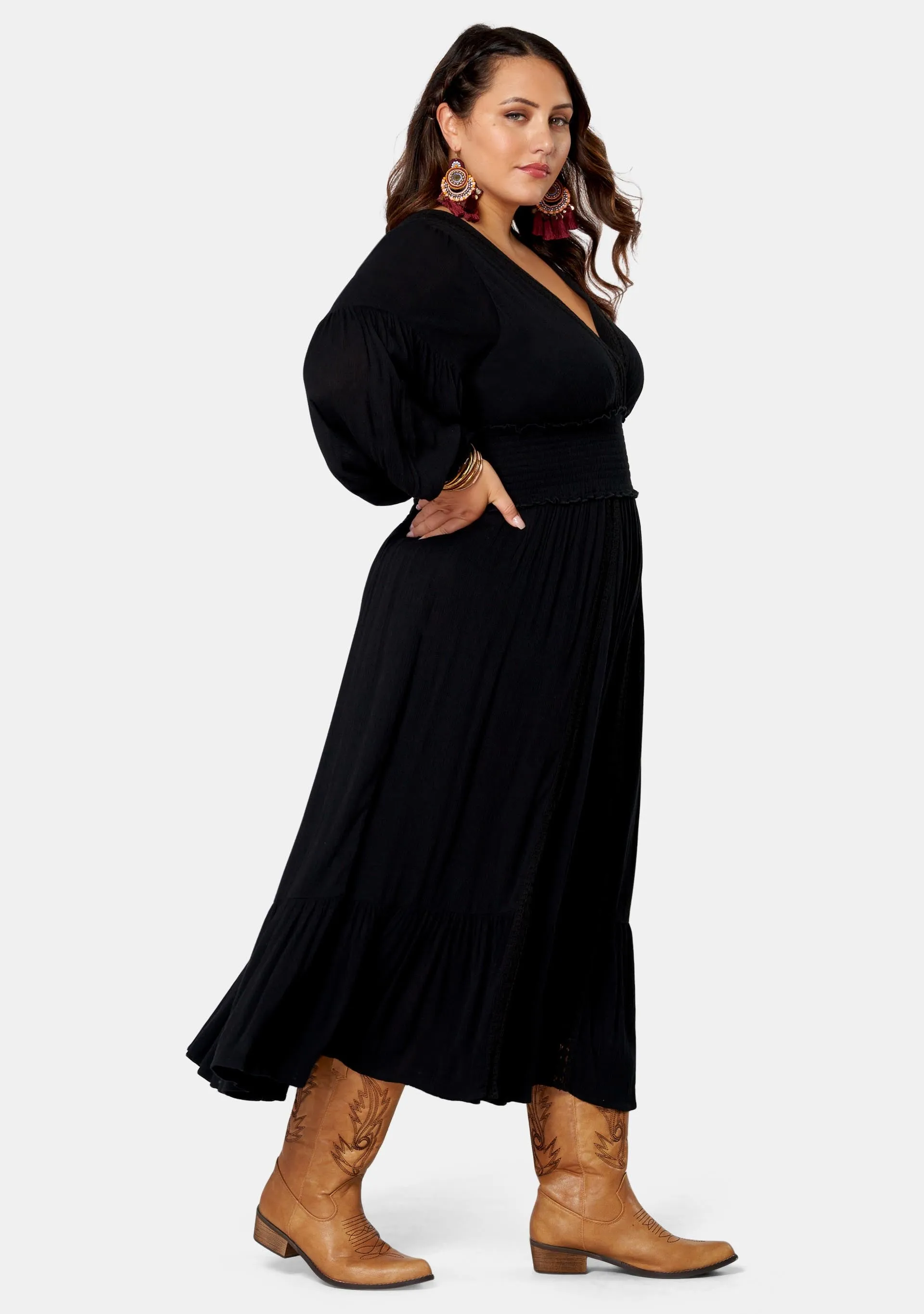 Wild Harmony Maxi Dress